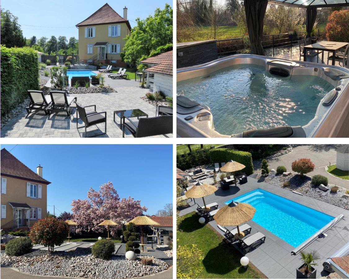 Les Rives Des Habsbourg Aparthotel Ensisheim Exteriör bild